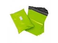 NEON GREEN MAILING BAGS - ALL SIZES